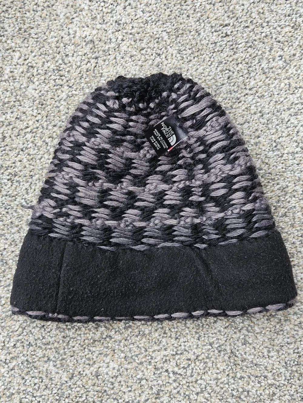 The North Face Beanie Thick Warm Stocking Cap Wool Alpaca Blend Hat Women’s OS